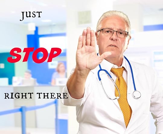 Maybe people will take it better from this older, distinguished-looking actor in a lab coat.