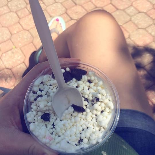 Dippin' dots for the preggo!