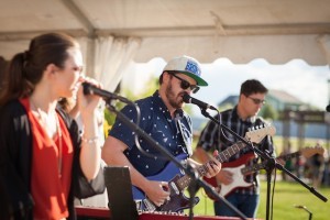 Calder's Revolvers perform at the Anythink Backyard Concert Series on July 10, 2015. (Photo by Kent Mereis/Anythink Libraries)