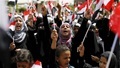 REUTERS/Khaled Abdullah - Girls demonstrate against the Saudi-led coalition outside the offices of the United Nations in Yemen's capital Sanaa August 11, 2015.