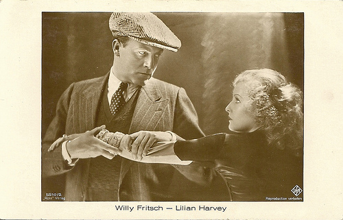 Willy Fritsch and Lilian Harvey