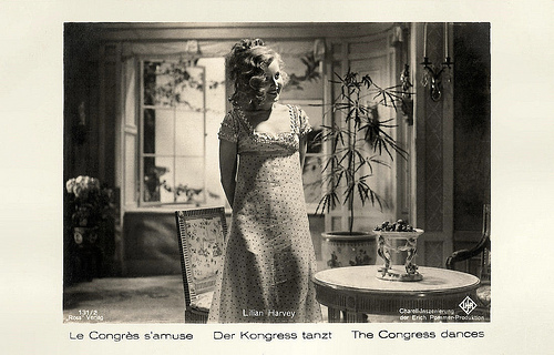 Lilian Harvey in Der Kongress Tanzt (1931)