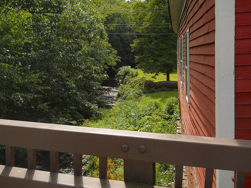 Aldrich Mill and river