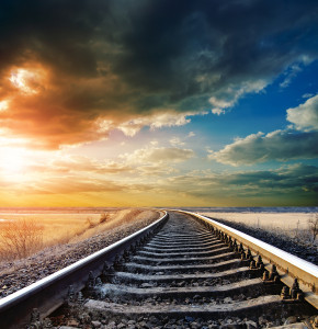 railway to horizon