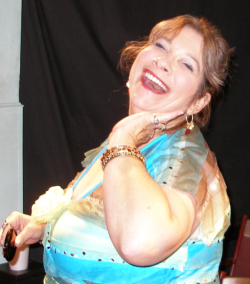 Chucha from a production of Hotel Virginia in Morongo Valley, CA.