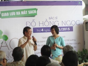 Ra mắt sách Già Sao Cho Sướng của Đỗ Hồng Ngọc tại Nhà sách Phương Nam ngày 12.8.2015