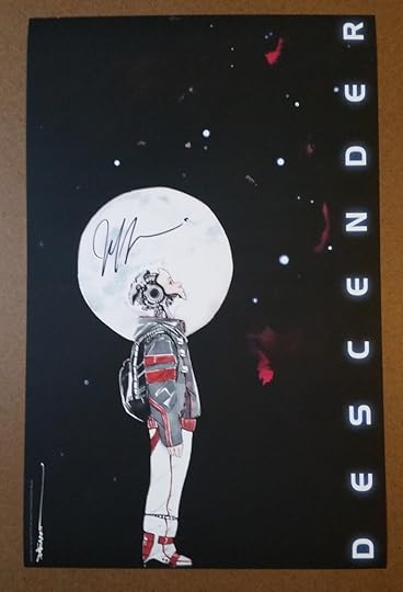 Image of Descender Print Signed by Jeff Lemire (Version 1)