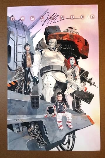 Image of Descender Print Signed by Jeff Lemire (Version 2)