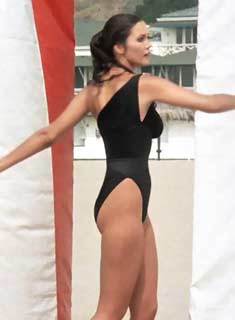 Lynda Carter spinning