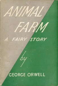 First edition of George Orwell's Animal Farm