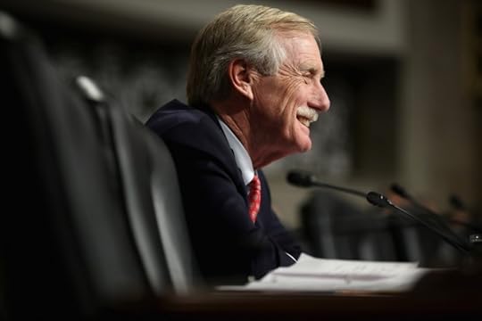 Angus King--not as independent as you think.