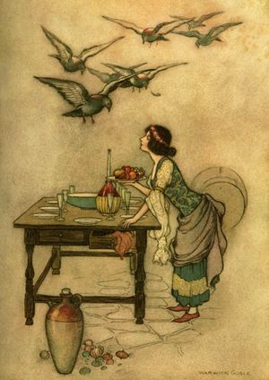The Seven Doves by Warwick Goble