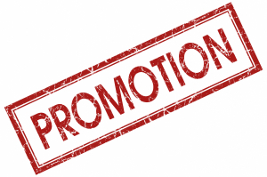 promotion red square stamp