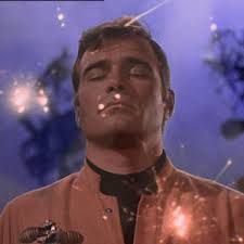 Glenn Corbett as Zefram Cochrane in Star Trek: Metamorphosis