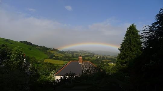 Rainbow over Chagford Commons