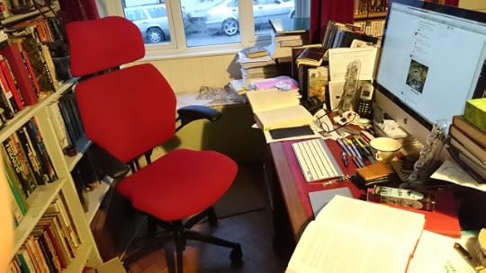 Working hard with my new 