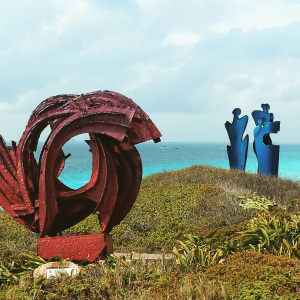 Sculpture park at Punta Sur, Isla Mujeres, Mexico
