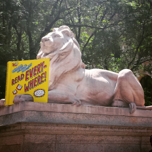 A kindred spirit at the New York City Public Library