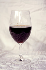 My favorite kind of half-full glass ;) (photo by cellar door films, WANA Commons)
