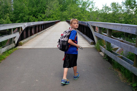 Photo: Keegan Kelly: Walking the talk