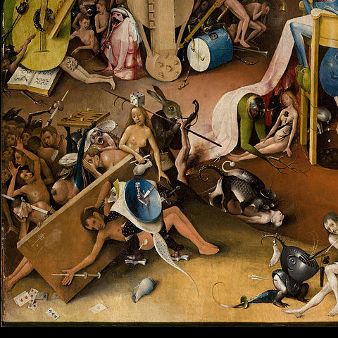 Detail from The Garden of Earthly Delights