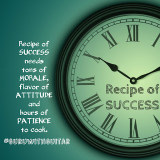 recipe_success_quote_vikrmn_guru_with_guitar_gwg_novel_chartered_accountant_ca_author_srishti_publishers_vikram_verma