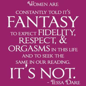 women are constantly told