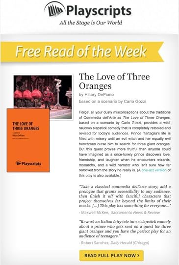 Playscripts Play of the Week