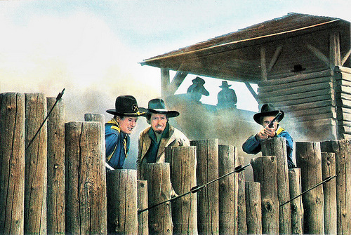 Gordon Scott in Buffalo Bill, l'eroe del Far West (1965)