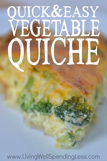 Quick & Easy Vegetable Quiche