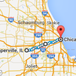 Chicago to Naperville