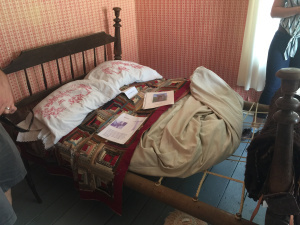 Don't complain about your uncomfortable hotel bed until you've slept on a straw mattress propped up by rope. Also, your 25 cents didn't buy you a room at the Masters Hotel; it bought you a space to sleep. You might have to share a small bed with two strangers, and chances are they didn't spring for the cost of a bath, which was extra.