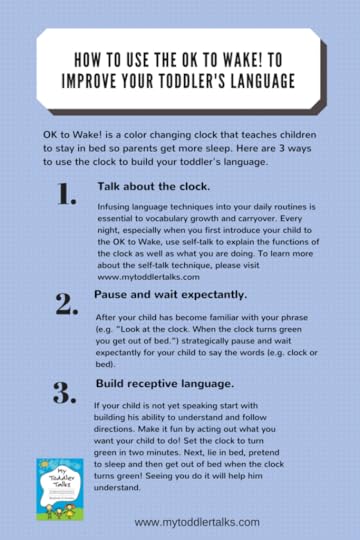 OK to Wake! Improve Your Toddler's Language