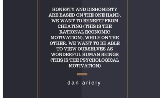 Dan Ariely on Honesty-Dishonesty