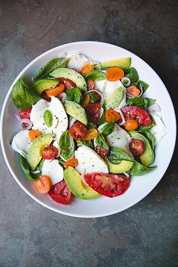 Avocado Caprese Salad Recipe via FoodforMyFamily.com