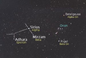 sirius constellation
