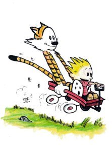 Calvin And Hobbes Inktense Color