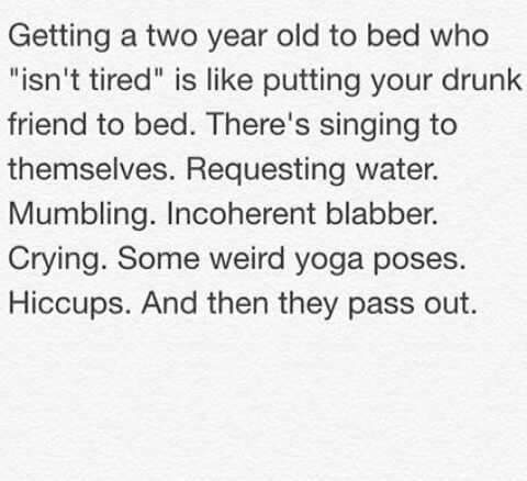 drunk 2 year old