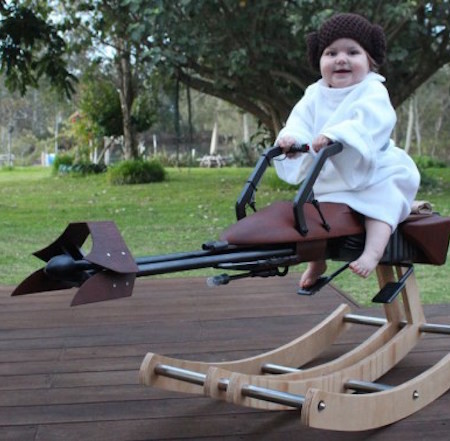Baby Princess Leia Speeder Bike