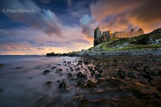 Photograph Dunure Castle at night by Peter Ribbeck on 500px