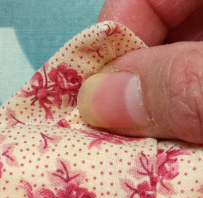 Wire Basket with Fabric Covered Soap