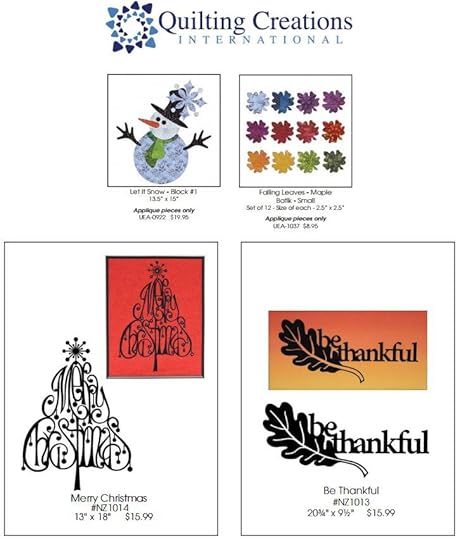 Quilting Creations International Prize Bundle for Nancy Zieman's Fall Table Runner Challenge