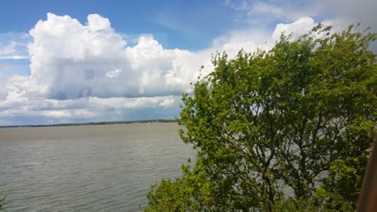 The River Stour separating Essex and Suffolk is a beautiful landscape and the setting for some scenes of the book