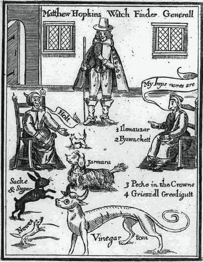 Matthew Hopkins; evil conman and serial killer. The perfect historical character to include in a children's story. 