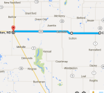 Cooperstown ND to Carrington ND