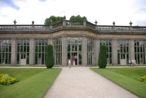 Front of the orangery