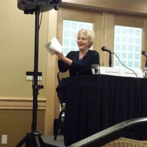 Faith Hunter discussing switching genres. Yes, it was that fun!