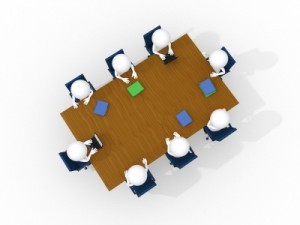men in business meeting