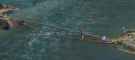 google earth--golden gate bridge