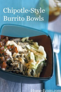 Burrito Bowls at Home